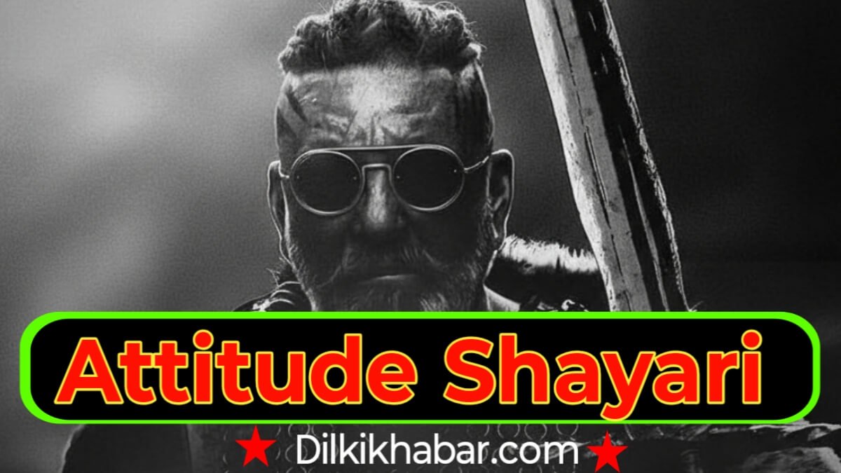 Do Line Attitude Shayari